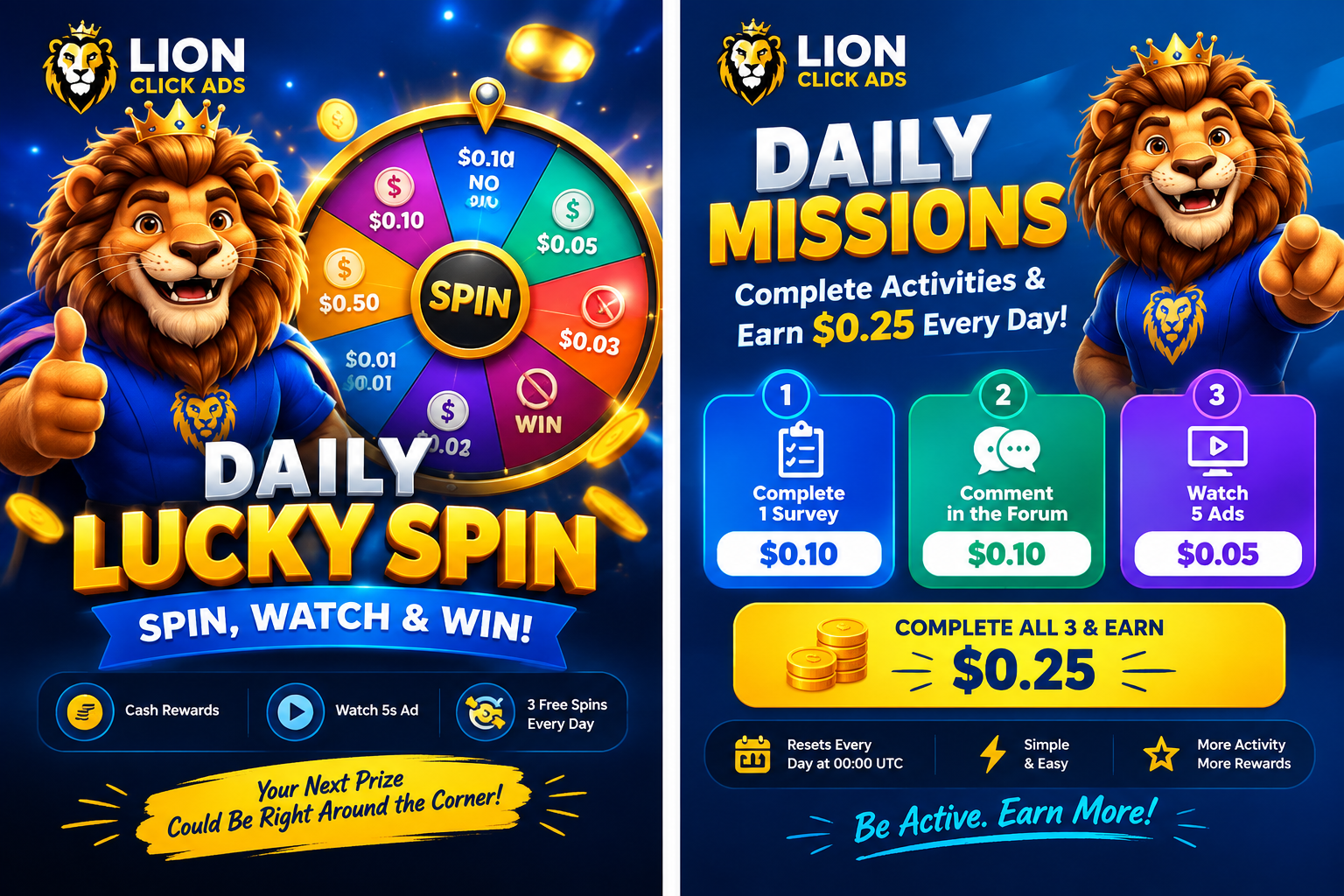 Introducing Daily Lucky Spin: Spin, Watch & Win Every Day!